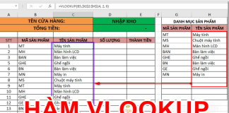 Tuyển tập những bài viết về hàm Vlookup – chi tiết, dễ hiểu